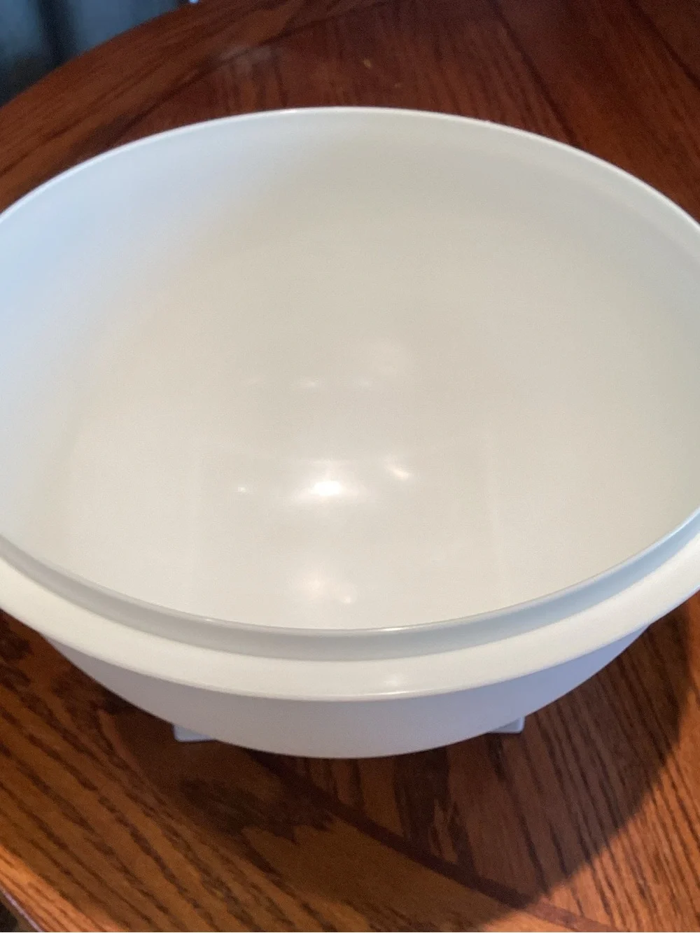 Iris Schwartz 2-78-722 Large Pasta/Salad Bowl & Lid With Teal/Aqua Handles